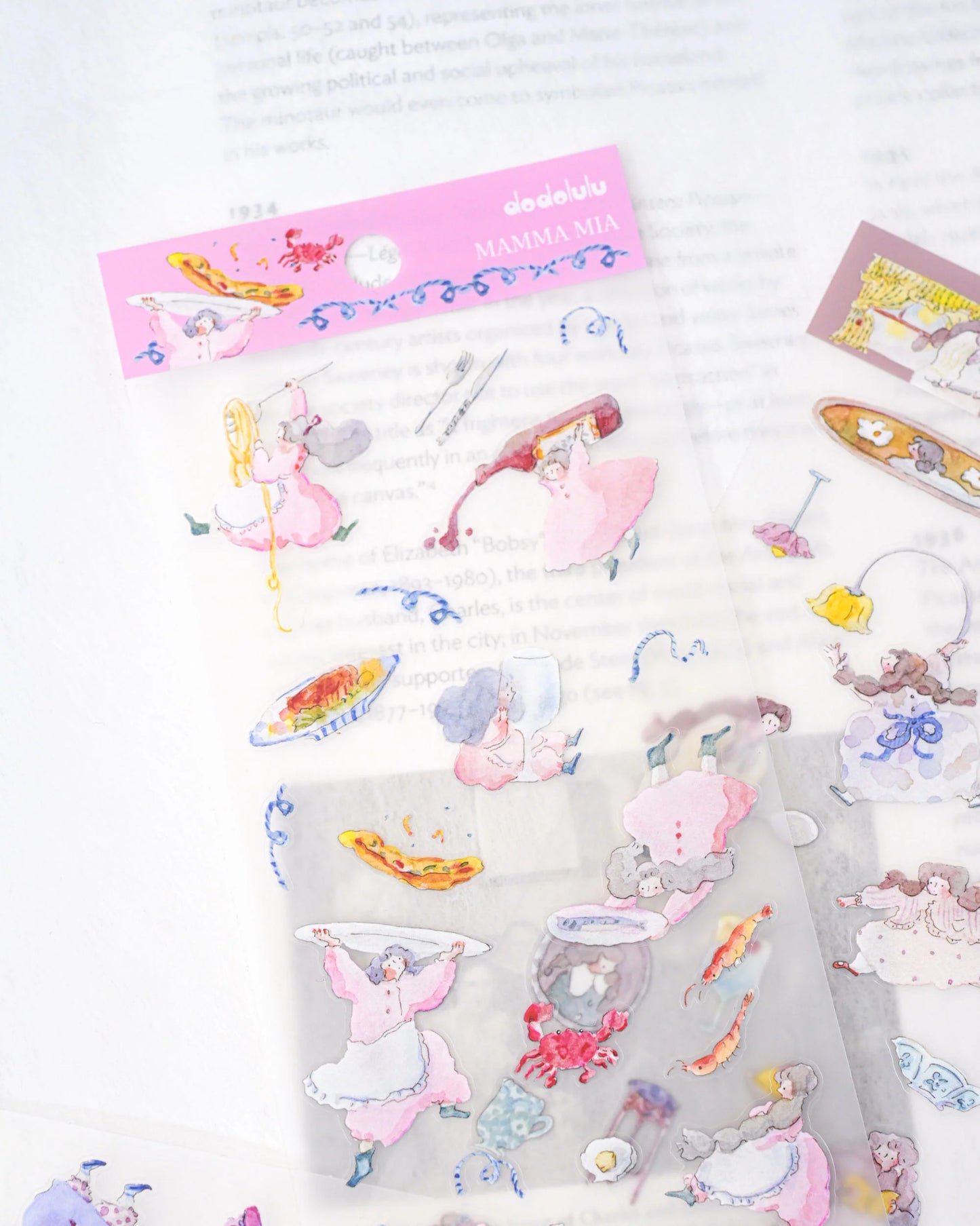 dodolulu - Matte Sticker Sheet - Mamma Mia