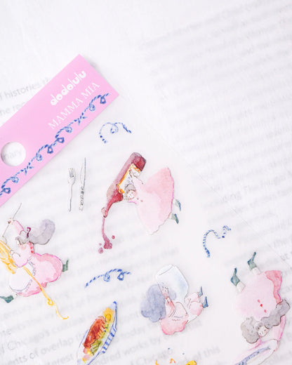 dodolulu - Matte Sticker Sheet - Mamma Mia