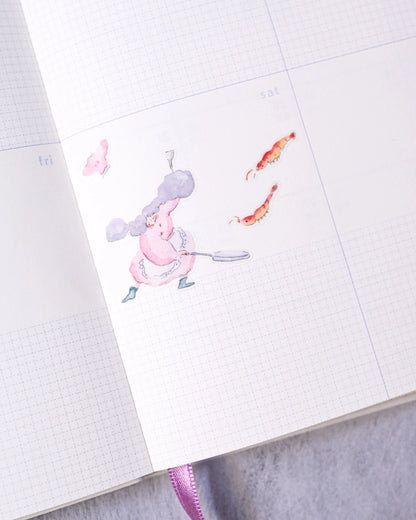 dodolulu - Matte Sticker Sheet - Mamma Mia