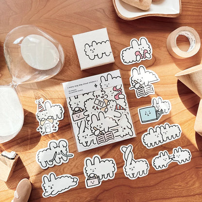 Yohand Studio Vinyl Sticker Pack - Many Dog Clouds