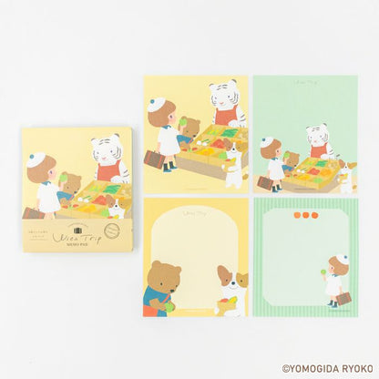 Furukawashiko x Ryoko Yomogida - With Trip Series - Memo Pad - Market