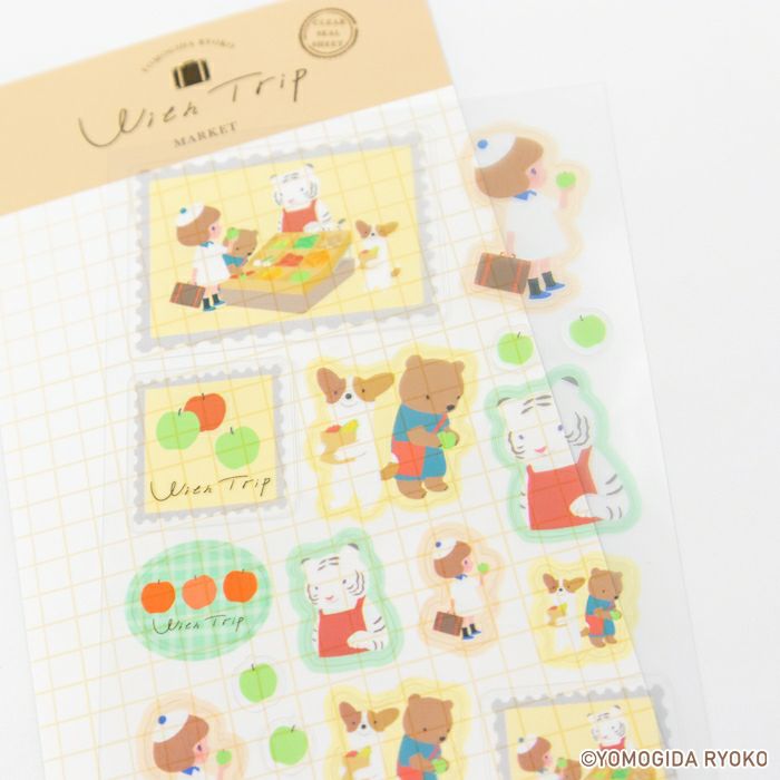 Furukawashiko x Ryoko Yomogida - With Trip Series - Sticker Sheet - Market