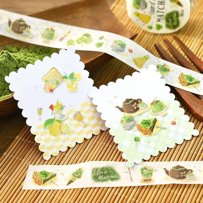 BGM Foil Washi Tape - Tokimeki Flavor Series - Matcha