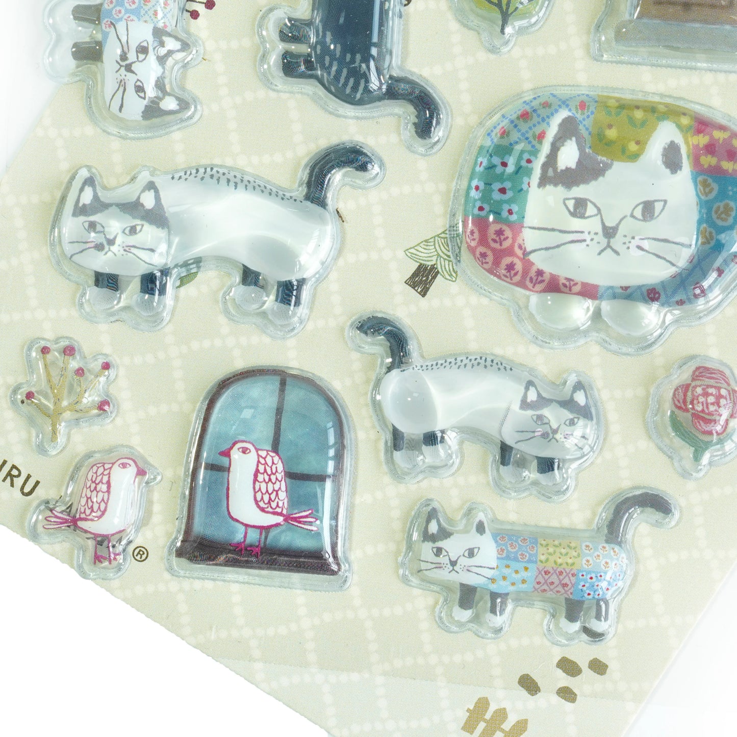 Kusuguru Japan - Pukurun Jam Jam Seal 3D Stickers - Matilda-san