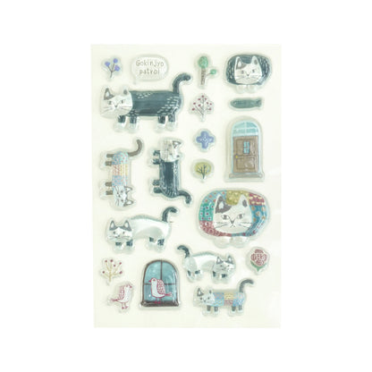 Kusuguru Japan - Pukurun Jam Jam Seal 3D Stickers - Matilda-san