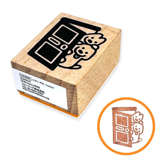 Frontier - Creators Circus Rubber Stamp - Matsui Dogs