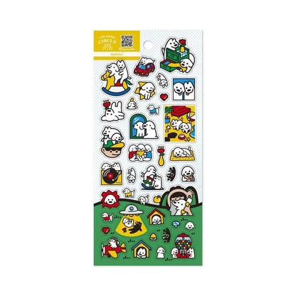 Frontier - Creators Circus Sticker Sheet - Matsui Dogs