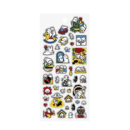 Frontier - Creators Circus Sticker Sheet - Matsui Dogs