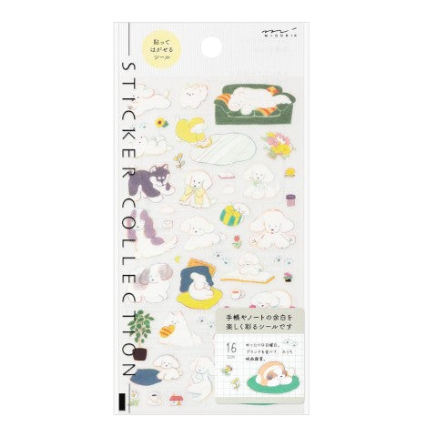 Midori Sticker Sheet - Medium Dog