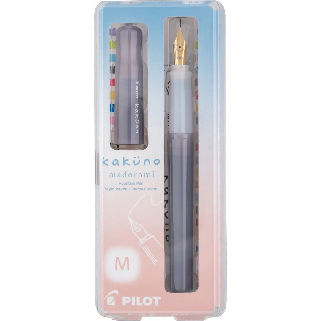 Kakuno Fountain Pen - Madoromi Series - Drowsy Grey