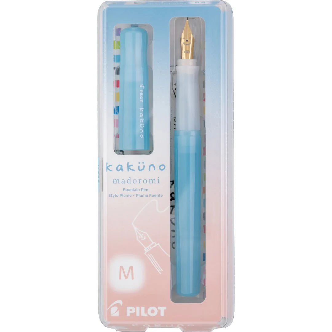 Kakuno Fountain Pen - Madoromi Series - Drowsy Light Blue