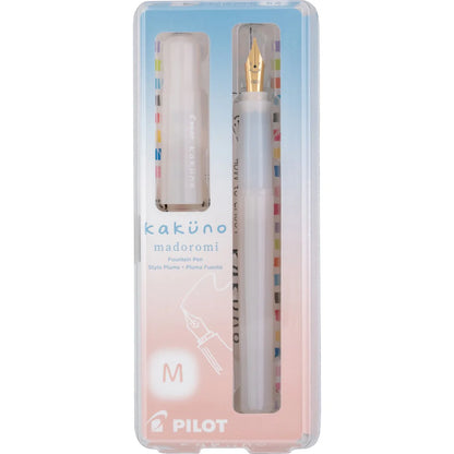 Kakuno Fountain Pen - Madoromi Series - Drowsy White