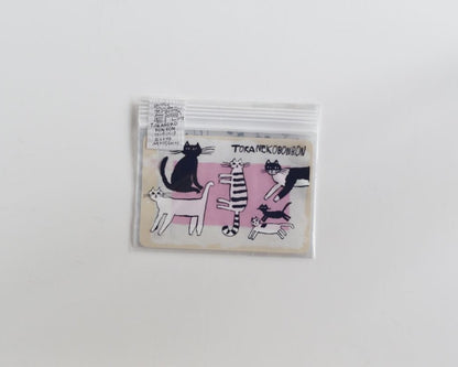 Classiky x Toraneko Bonbon -  Freezer Bag - Cat