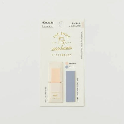 Kanmido Coco Fusen Basic Sticky Notes - Medium