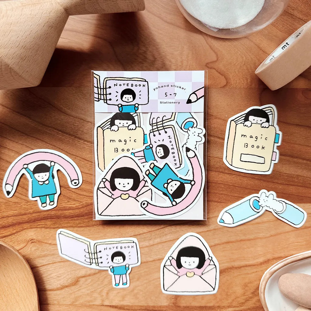 Yohand Studio - Medium Sticker Set - Version 5 - Magical Stationery