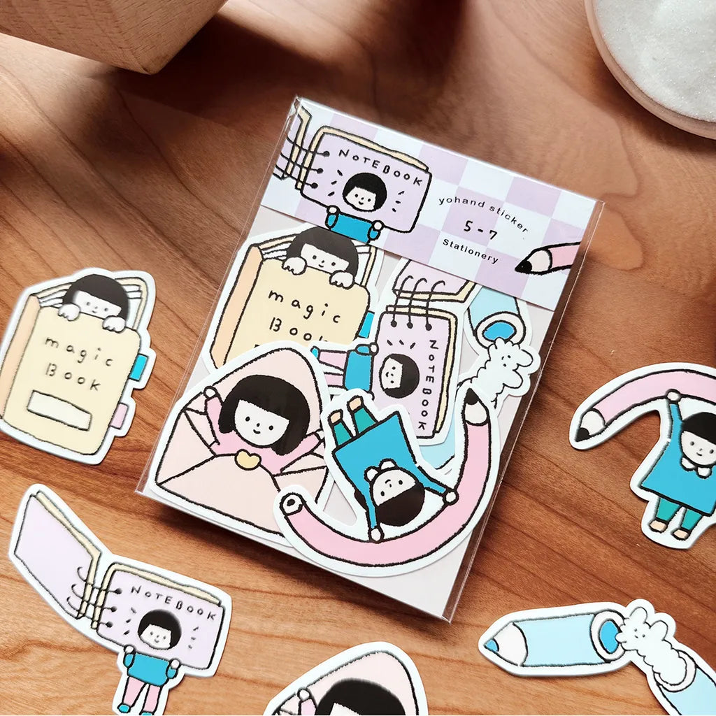 Yohand Studio - Medium Sticker Set - Version 5 - Magical Stationery