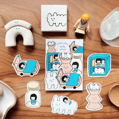 Yohand Studio - Medium Sticker Set - Version 5 - Me Time