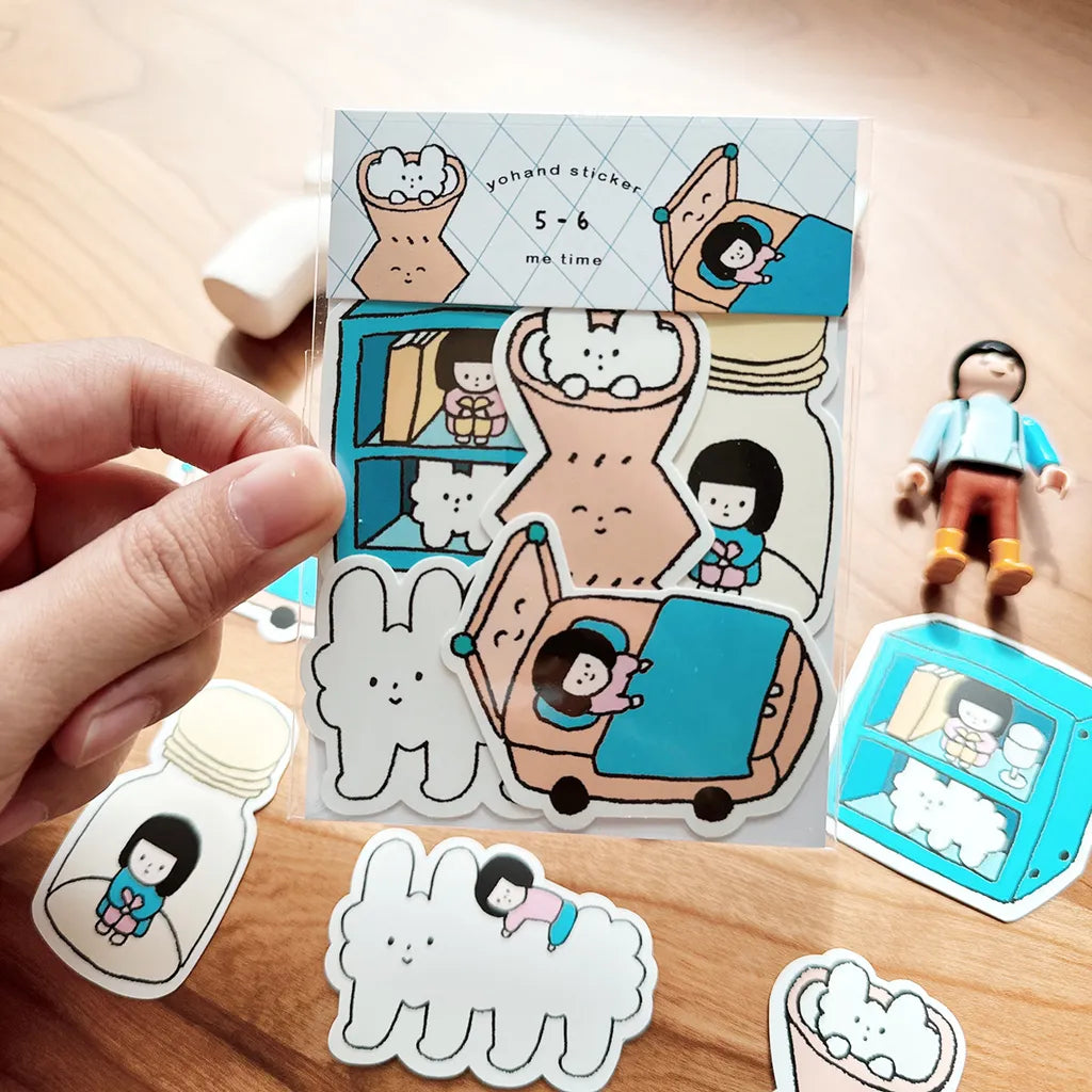 Yohand Studio - Medium Sticker Set - Version 5 - Me Time