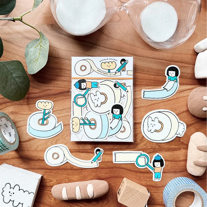 Yohand Studio - Medium Sticker Set - Version 5 - Tapes