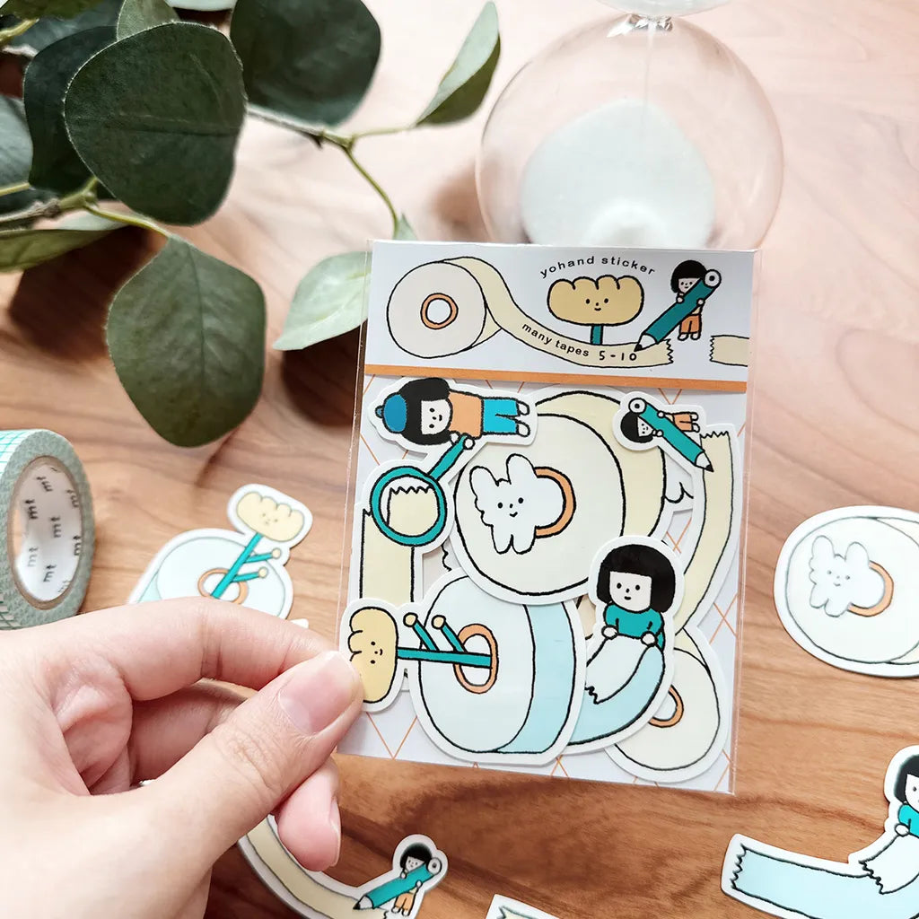 Yohand Studio - Medium Sticker Set - Version 5 - Tapes