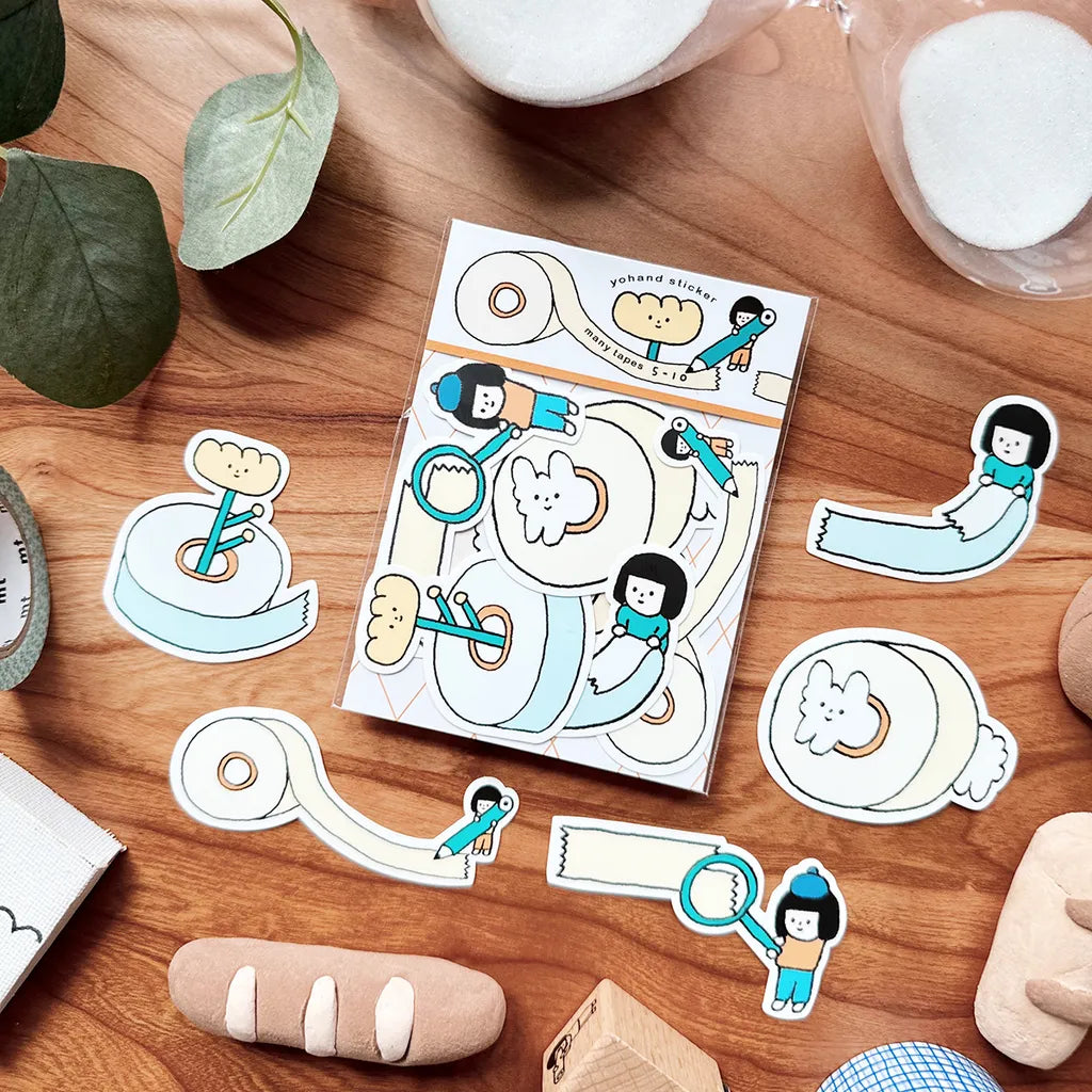 Yohand Studio - Medium Sticker Set - Version 5 - Tapes