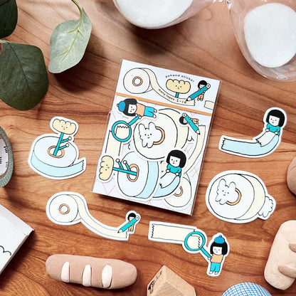 Yohand Studio - Medium Sticker Set - Version 5 - Tapes