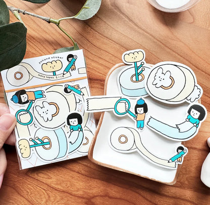 Yohand Studio - Medium Sticker Set - Version 5 - Tapes