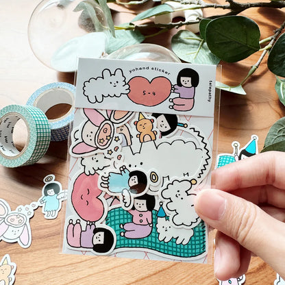 Yohand Studio - Medium Sticker Set - Version 5 - Telepathy