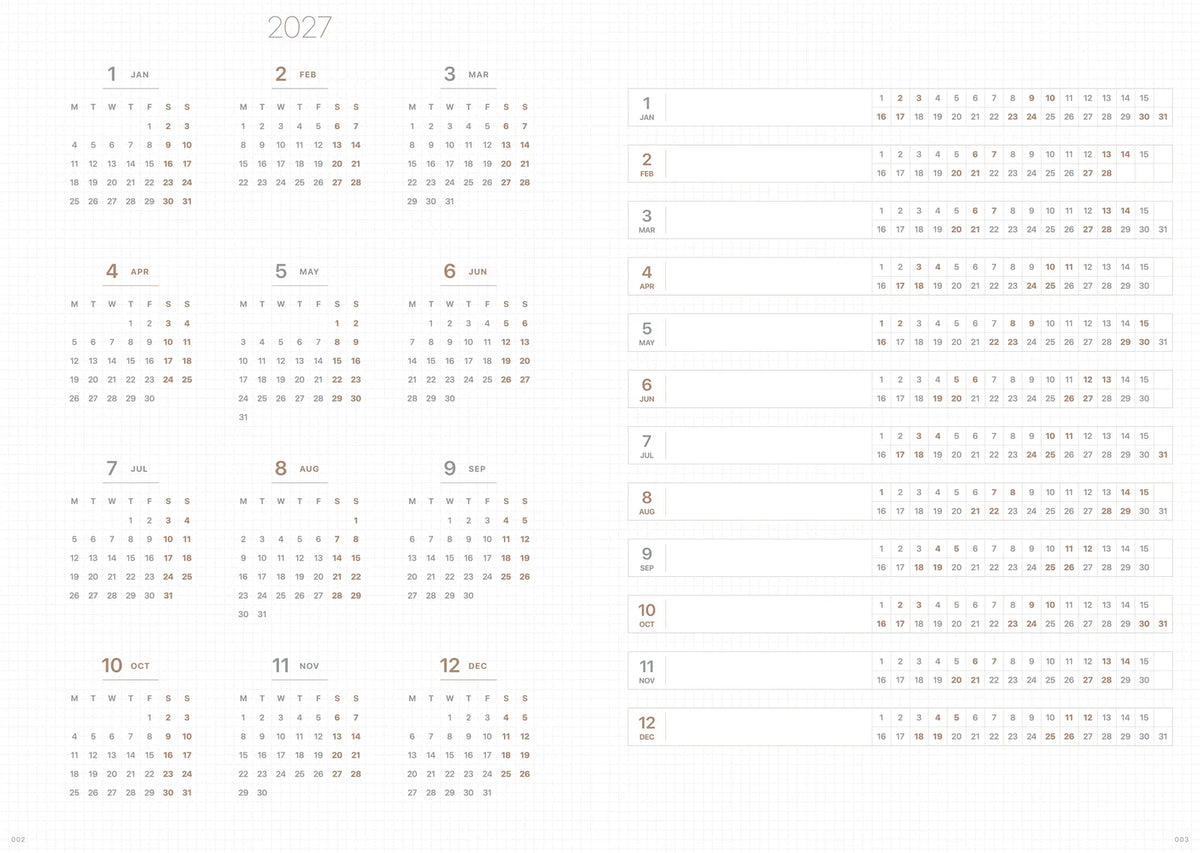 Take A Note - 2027 Medium Weeks Planner - B6