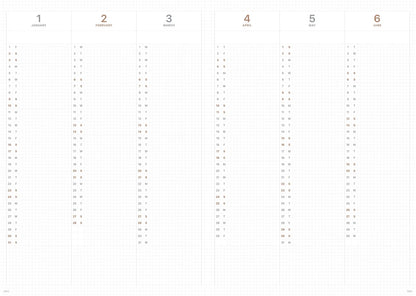 Take A Note - 2027 Medium Weeks Planner - B6