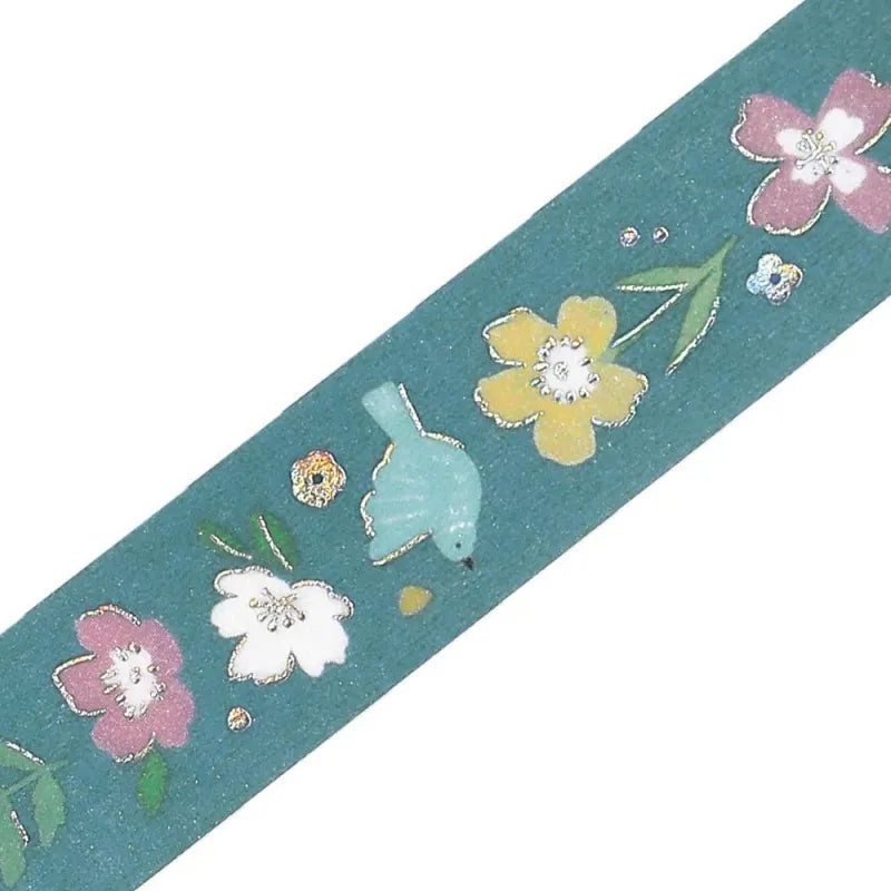 BGM Foil Washi Tape - Nordic Forest Series - Melody of Flowers