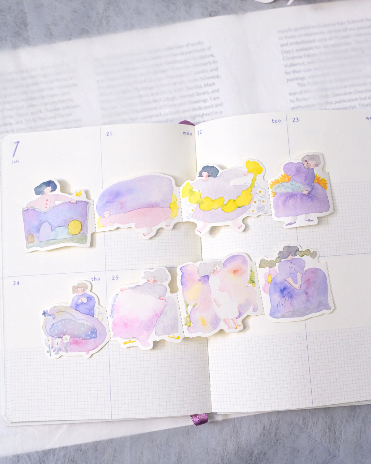 dodolulu - Sticky Note Roll - Easy Afternoon