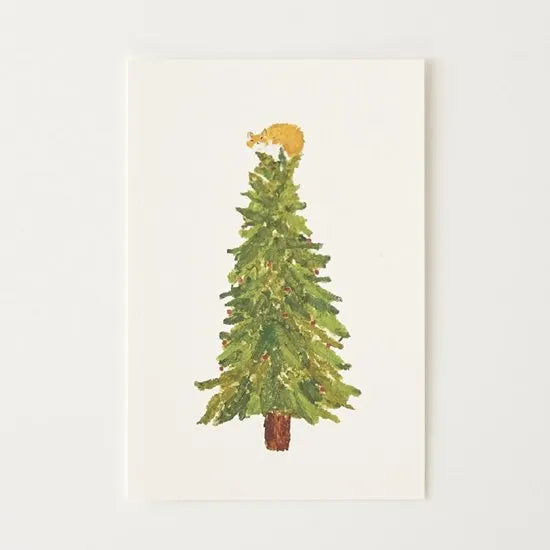 Market the Cat - Postcard - Meow Meow Christmas