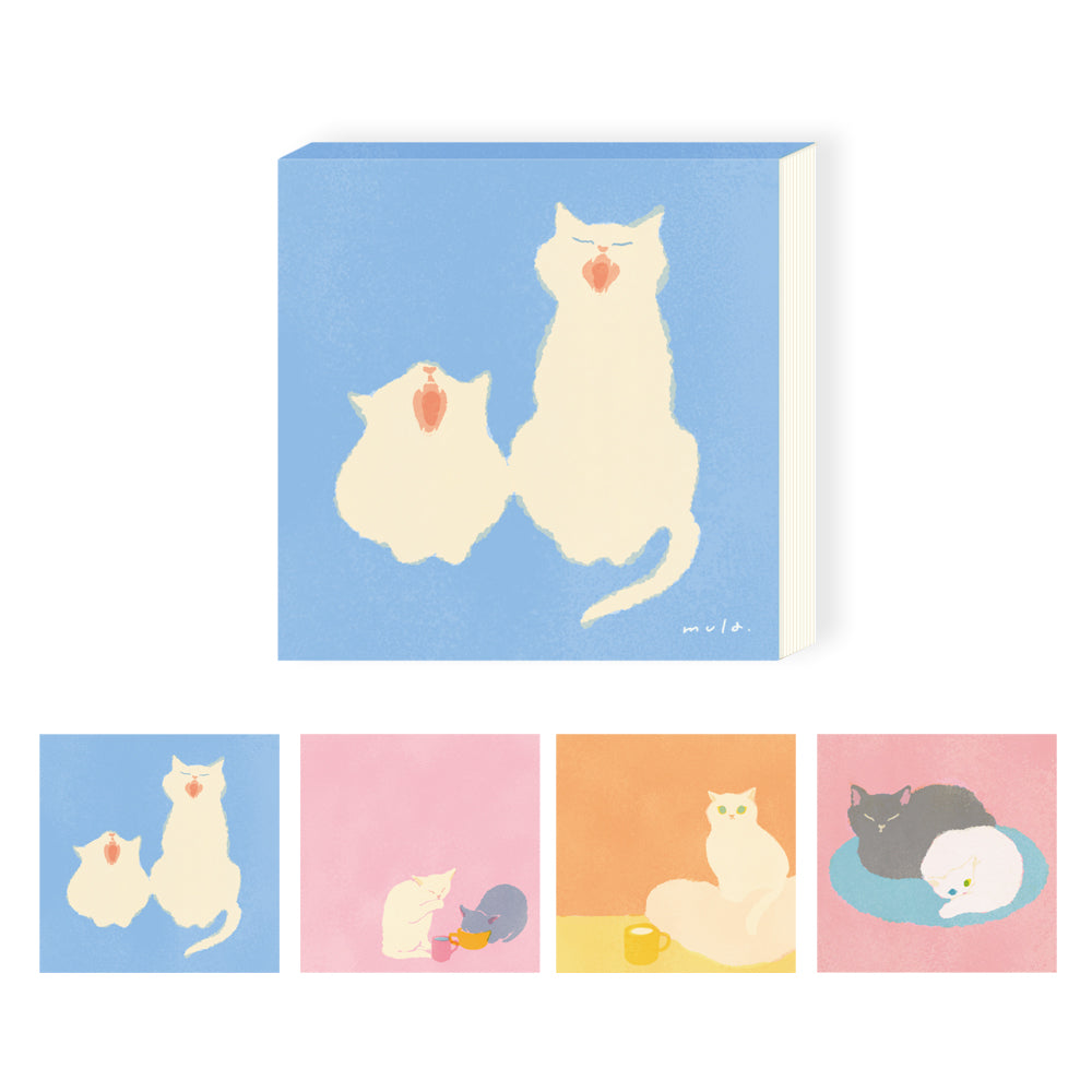 RYU-RYU x mula - Memo Pad - Meow
