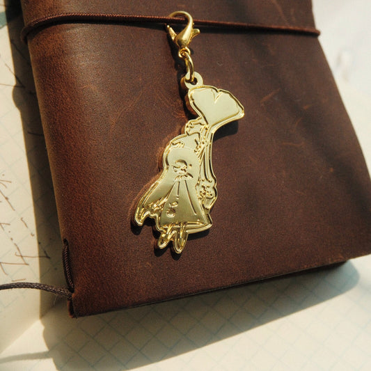 mikan manta - Brass Charm - Floating