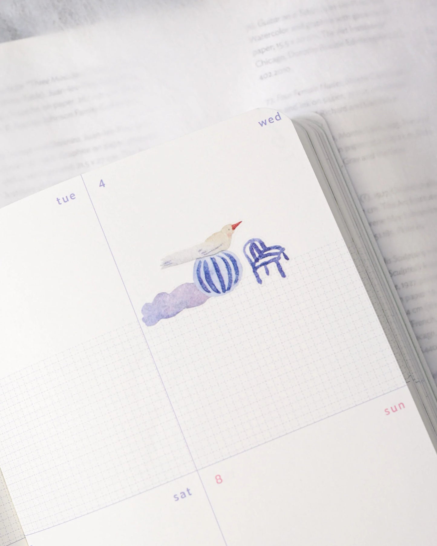 dodolulu - Kiss-Cut Clear Sticker Roll - .doremi. Collection - Miles Away