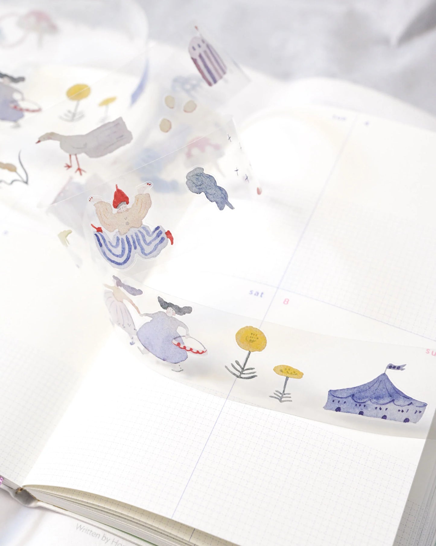 dodolulu - Kiss-Cut Clear Sticker Roll - .doremi. Collection - Miles Away