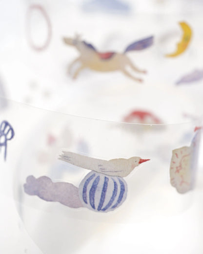 dodolulu - Kiss-Cut Clear Sticker Roll - .doremi. Collection - Miles Away
