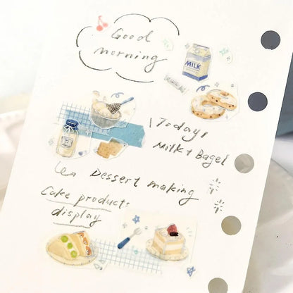 BGM Foil Washi Tape - Tokimeki Flavor Series - Milk