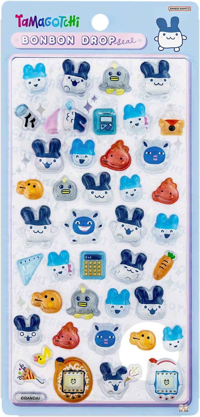 Tamagotchi Bonbon Drop 3D Stickers - Mimitchi