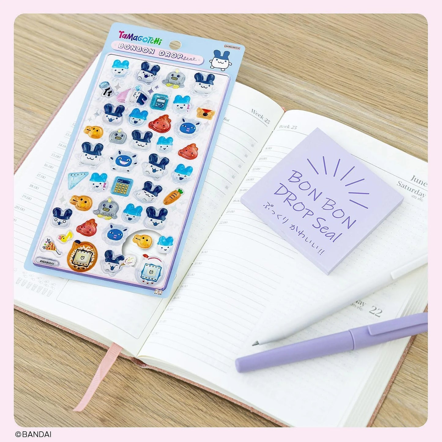 Tamagotchi Bonbon Drop 3D Stickers - Mimitchi
