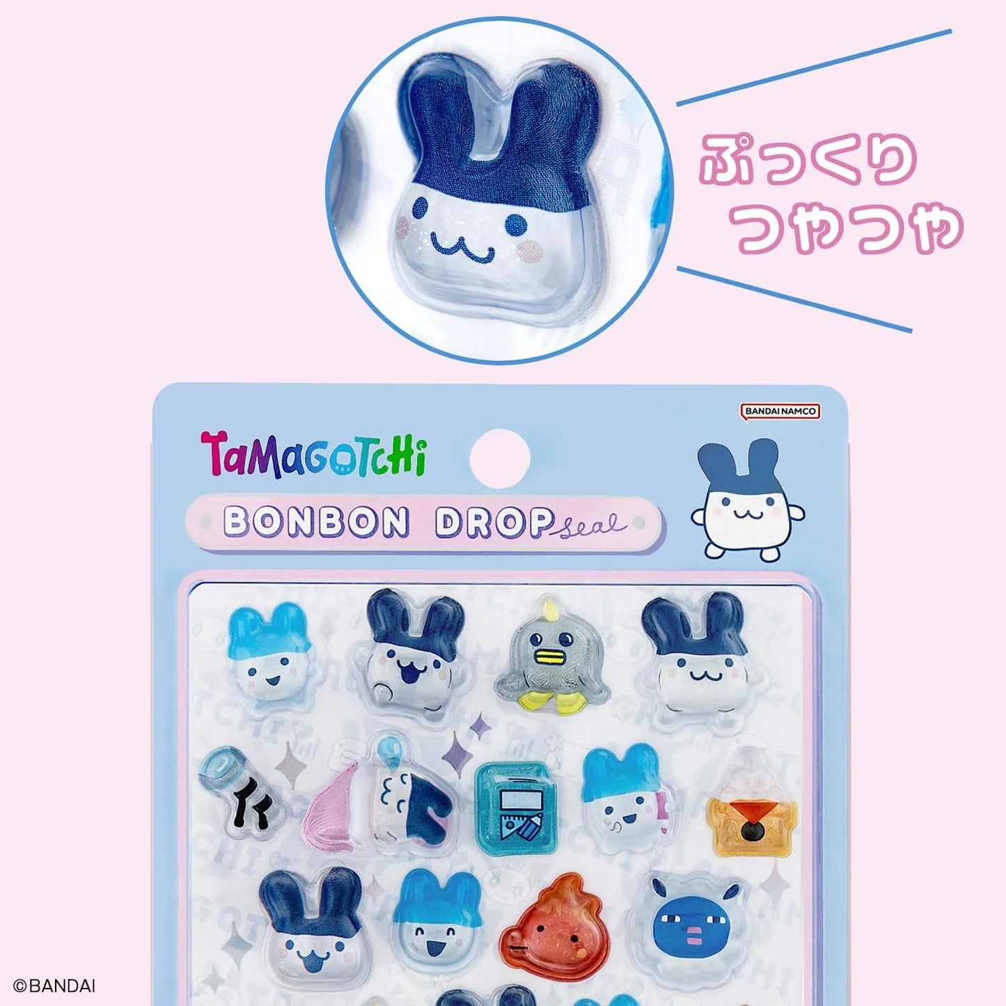 Tamagotchi Bonbon Drop 3D Stickers - Mimitchi