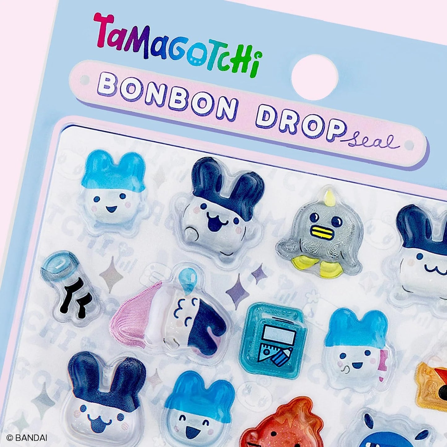 Tamagotchi Bonbon Drop 3D Stickers - Mimitchi