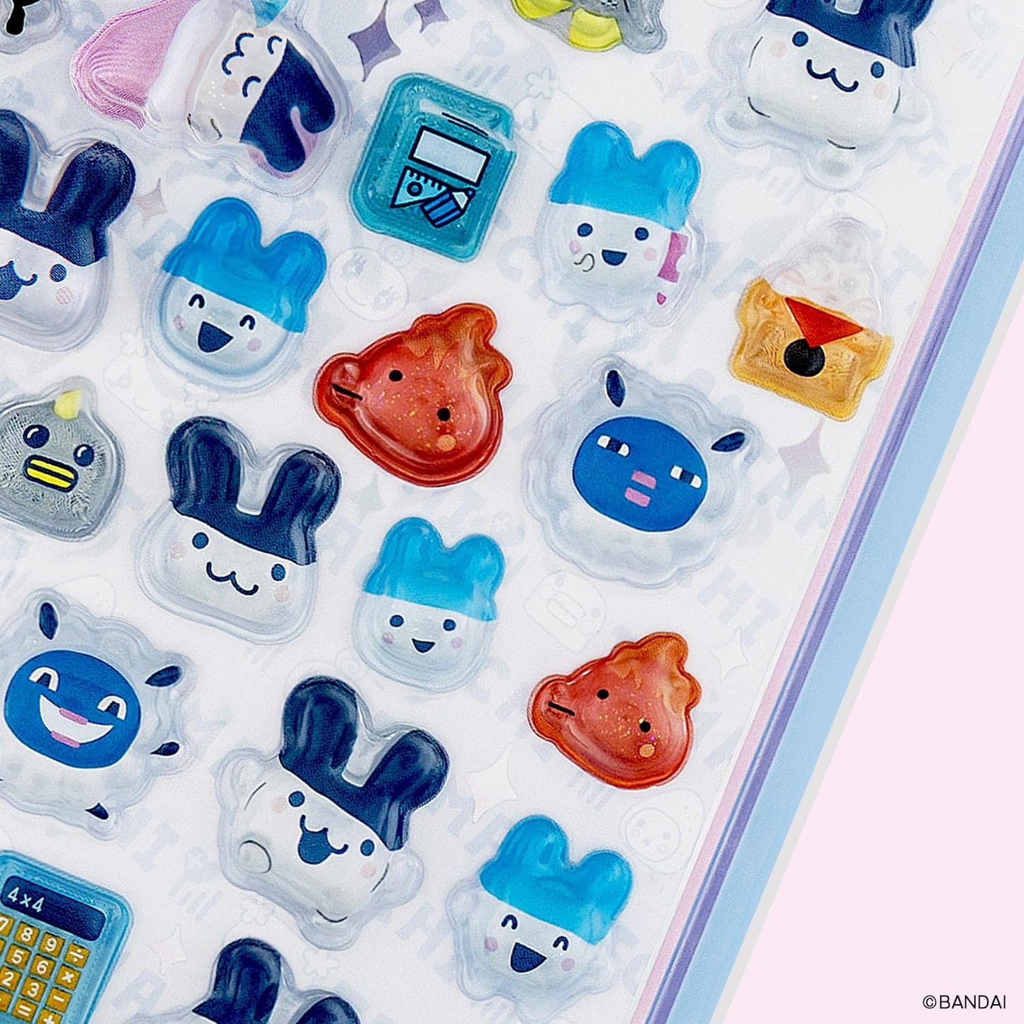Tamagotchi Bonbon Drop 3D Stickers - Mimitchi
