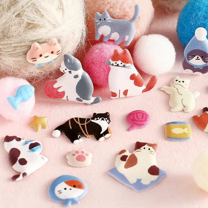 BGM 3D Sticker Sheet - Muni-Muni Vol.2 - Mini Cat
