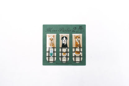 Pottering Cat Magnetic Bookmarks - Mini Dessert Shop 2