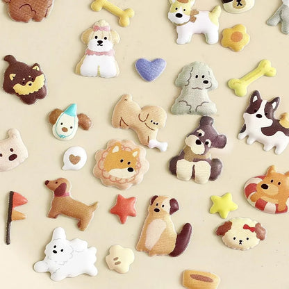BGM 3D Sticker Sheet - Muni-Muni Vol.2 - Mini Dog