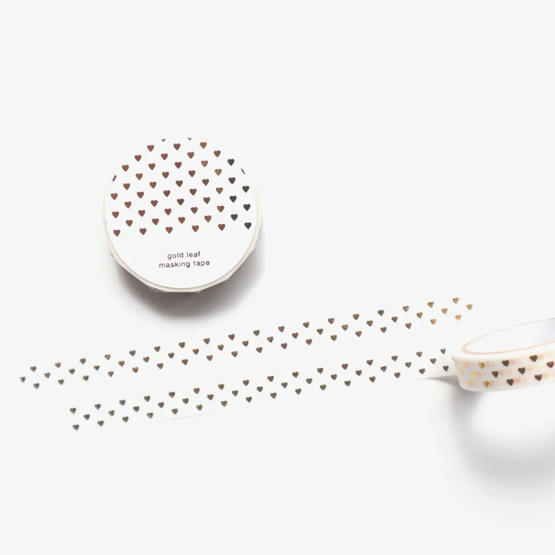 forme. - Foil Washi Tape - Mini Heart