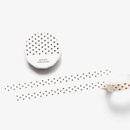 forme. - Foil Washi Tape - Mini Heart