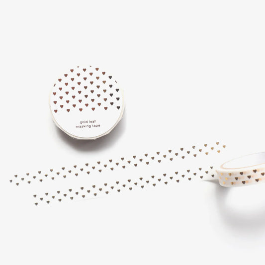 forme. - Foil Washi Tape - Mini Heart